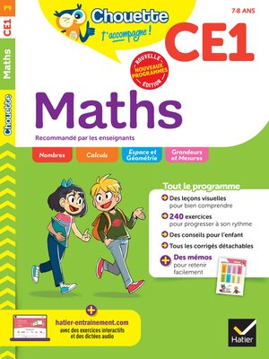 cover image of Chouette--Maths CE1